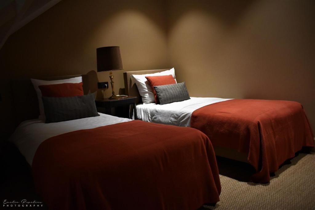 Chambre familiale Albert Einstein, deux lits sous combles